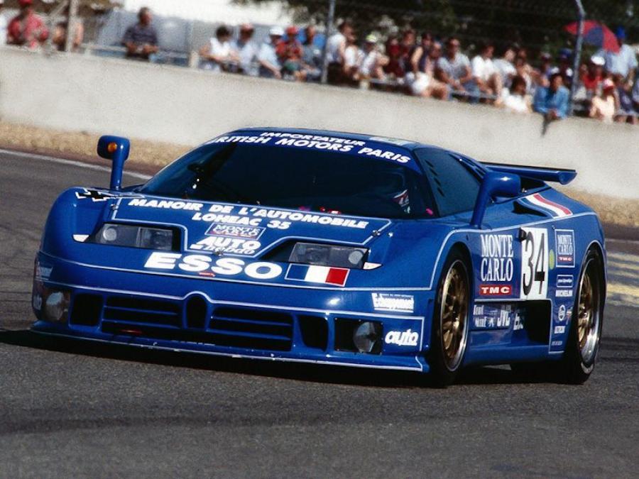  Bugatti EB110 SS LM 1994 года  (фото 30 из 30)